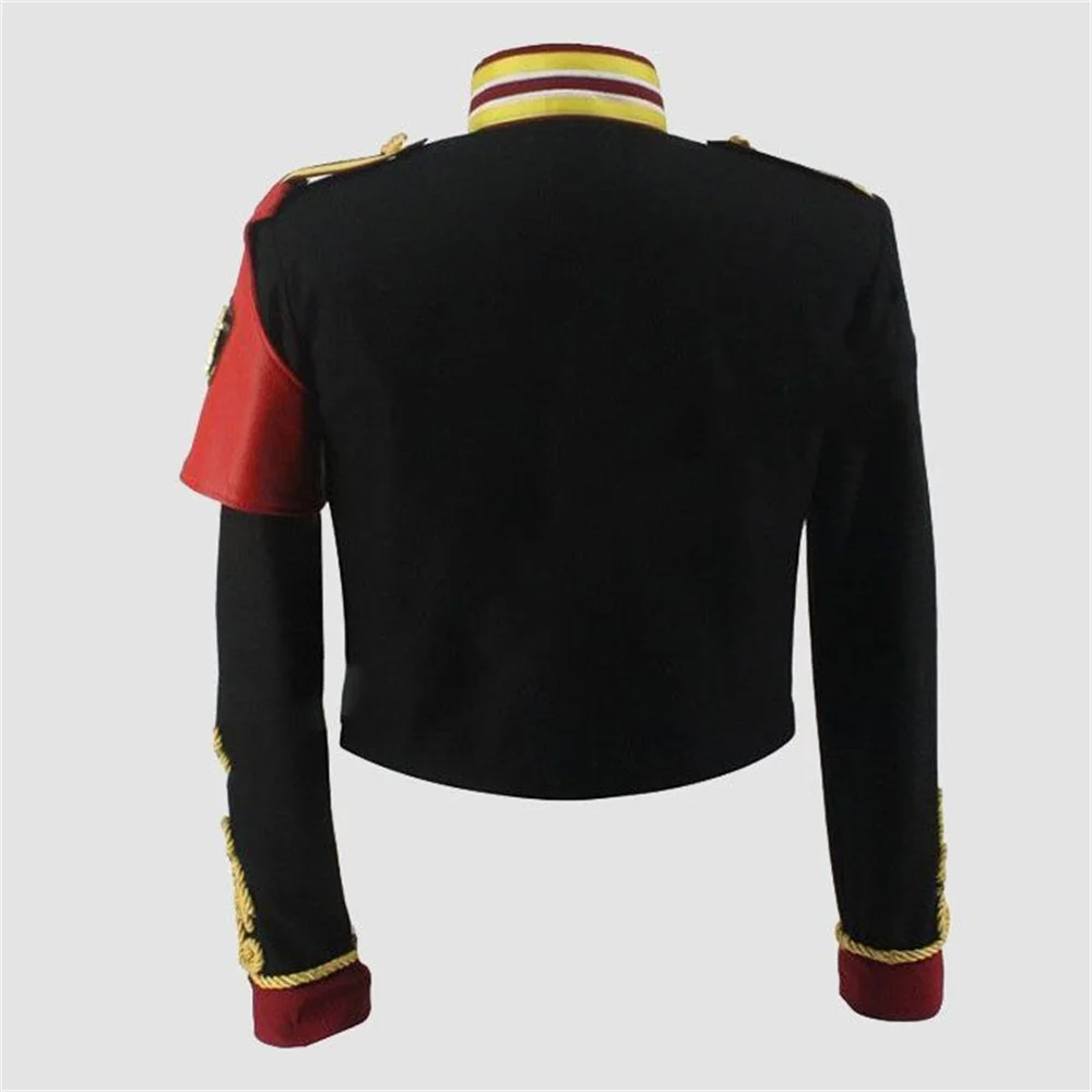 1860s British Military Hussar Renaissance Costume Frock Coat Men's Military Officer's  Coat Custom Made