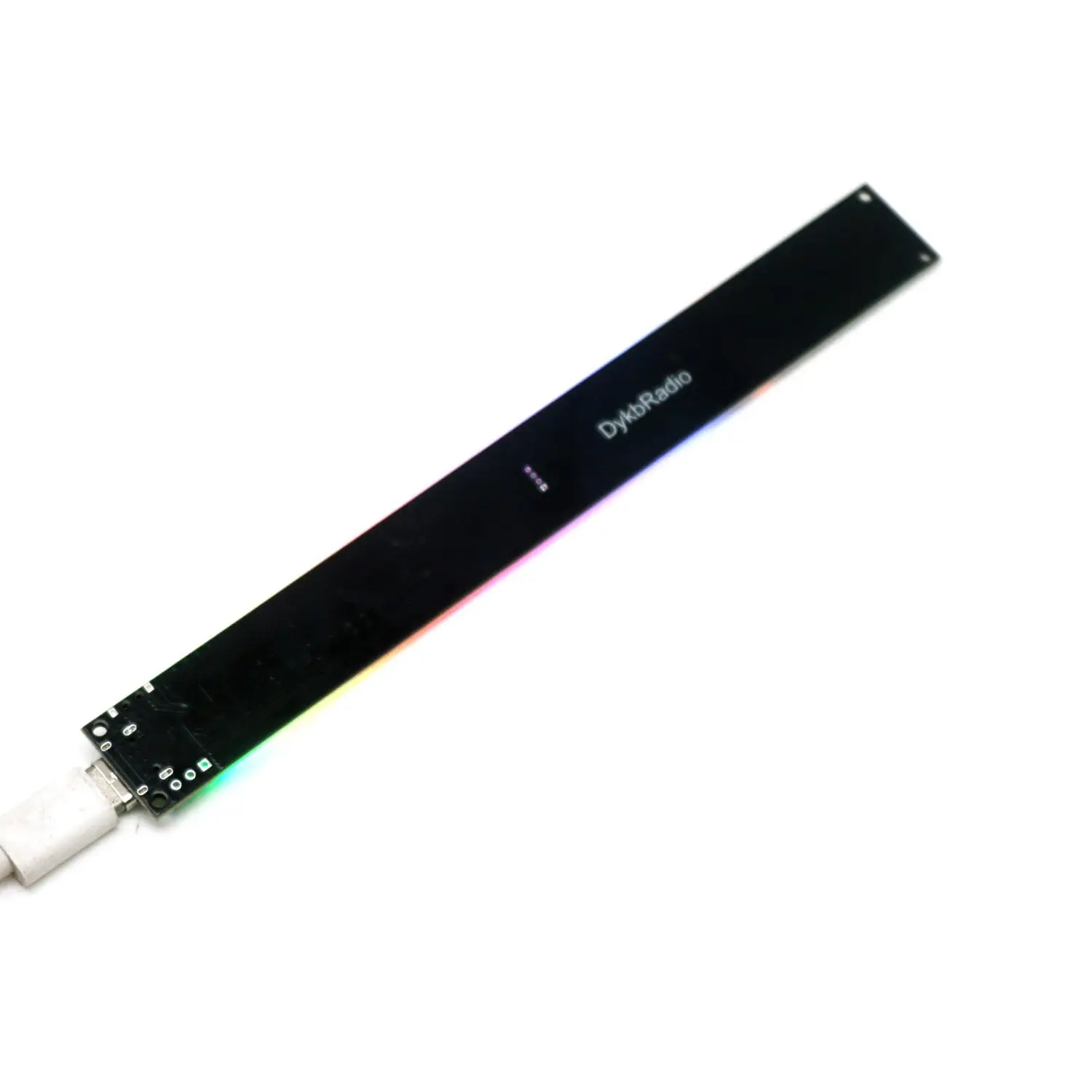 نوع c USB 64 LED مستوى المؤشر الصوت الموسيقى الطيف مصباح قابل للتعديل كامل اللون الموسيقى إيقاع ضوء متعدد الأوضاع الإضاءة المحيطة