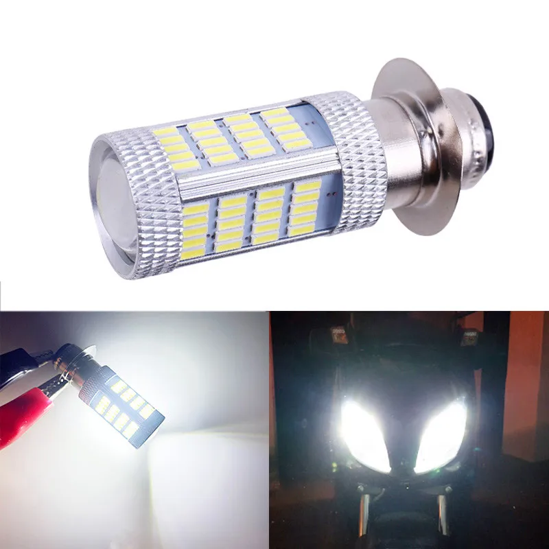 

1Pc P15D H6M LED Bulbs Motorcycle Headlight Light Scooter Super Bright Light Lamp 12V For Moto MotorBike Accessories DRL Lights