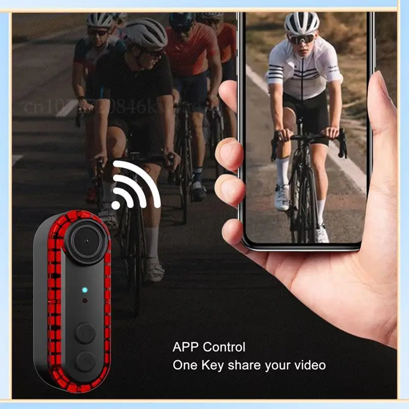 AliExpress -A60I 1080P Bike Recorder Camera Withtail Light 150 Degree Viewing Phone Interconnection Water Proof Rear View Camera