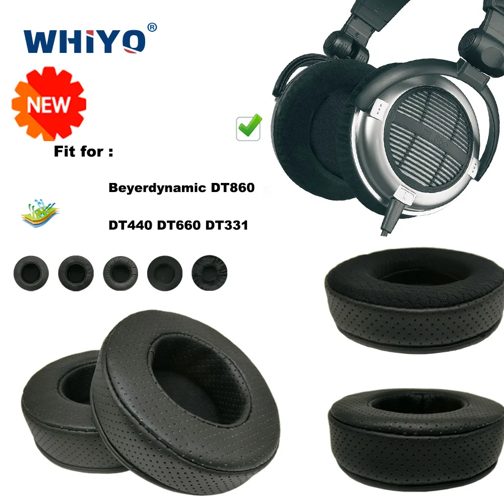 

Replacement Ear Pads for Beyerdynamic DT860 DT440 DT660 DT331 Headset Parts Leather Cushion Velvet Earmuff Headset Sleeve Cover