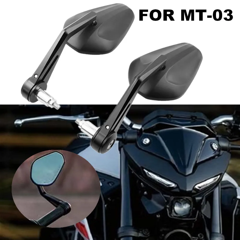 

Зеркало заднего вида на руль мотоцикла для Yamaha MT-09 MT09 mt 09 MT-07 mt 07 2015-2022, зеркало на руль