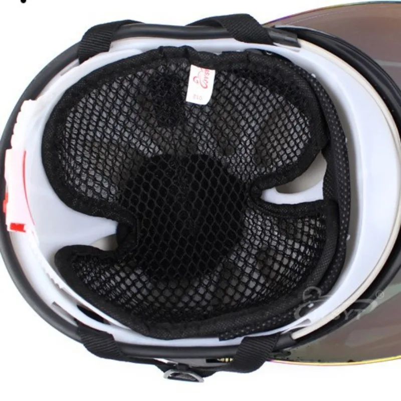 

Motorcycle Helmet Pad Cushion Thermal Insulation Lining Electric Vehicle 3D Heat-proof Breathable Gasket