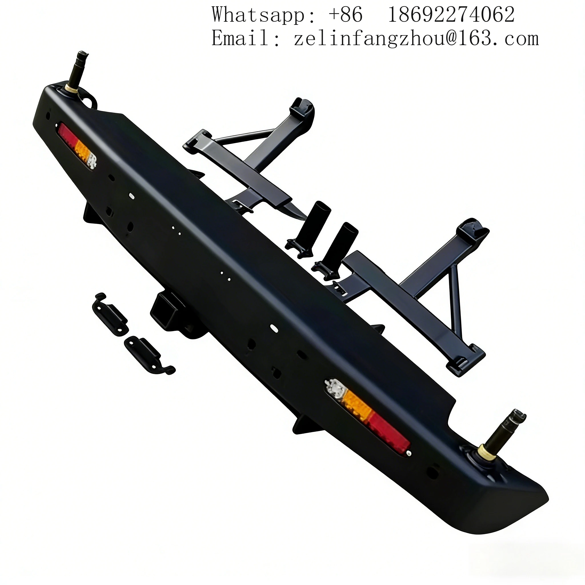 

For Volkswagen Amarok 10-22 Models New Steel Rear Anti-Collision Bumper Bar