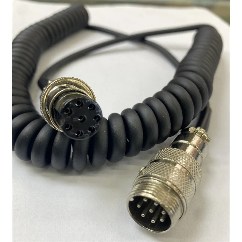 

Extension Cable Microphone 8-Core Aviation Head Walkie-Talkie For YAESU FT-1000 FT-2000 FT-847 B035 ICOM KENWOOD CB