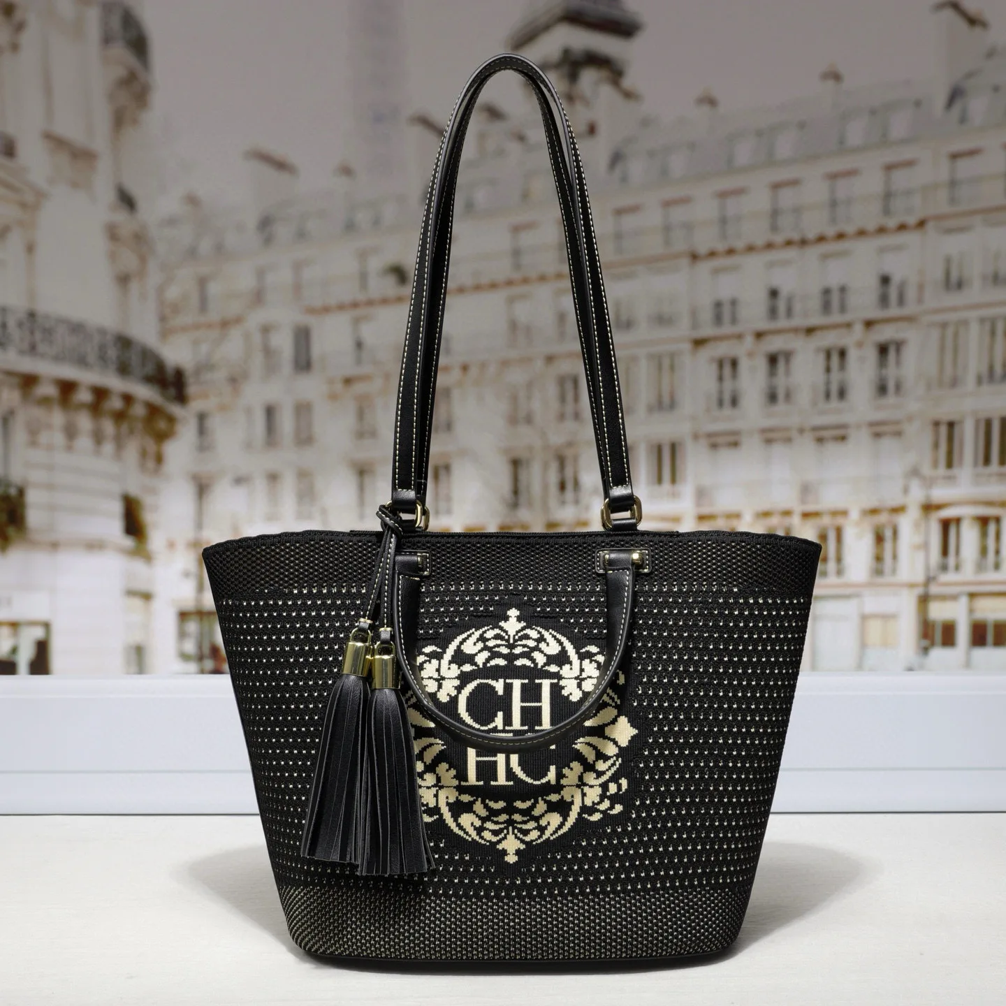 2025 Woven Tote Bag for Women - Lightweight Beach Basket Bag, Large Capacity Crochet Shoulder Bag, Casual Market Shopping Bag