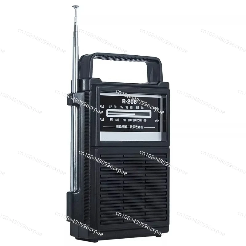 

Радиоприемник TECSUN R-206 FM/MW с высокой чувствительностью, цифровой приемник Desheng R206, радиоприемник для пожилых людей