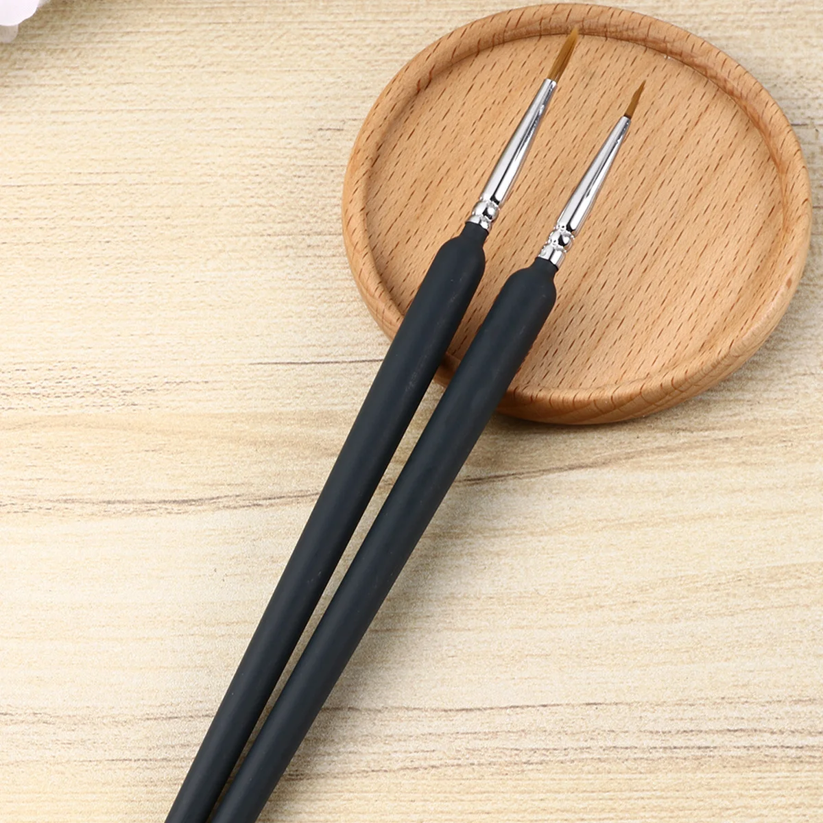 

10pcs Oil Painting Pen Set Wolf Fine Tip Brushes For Acrylic Watercolor Gouache Art Painting Kit Travel Friendly Lightweight