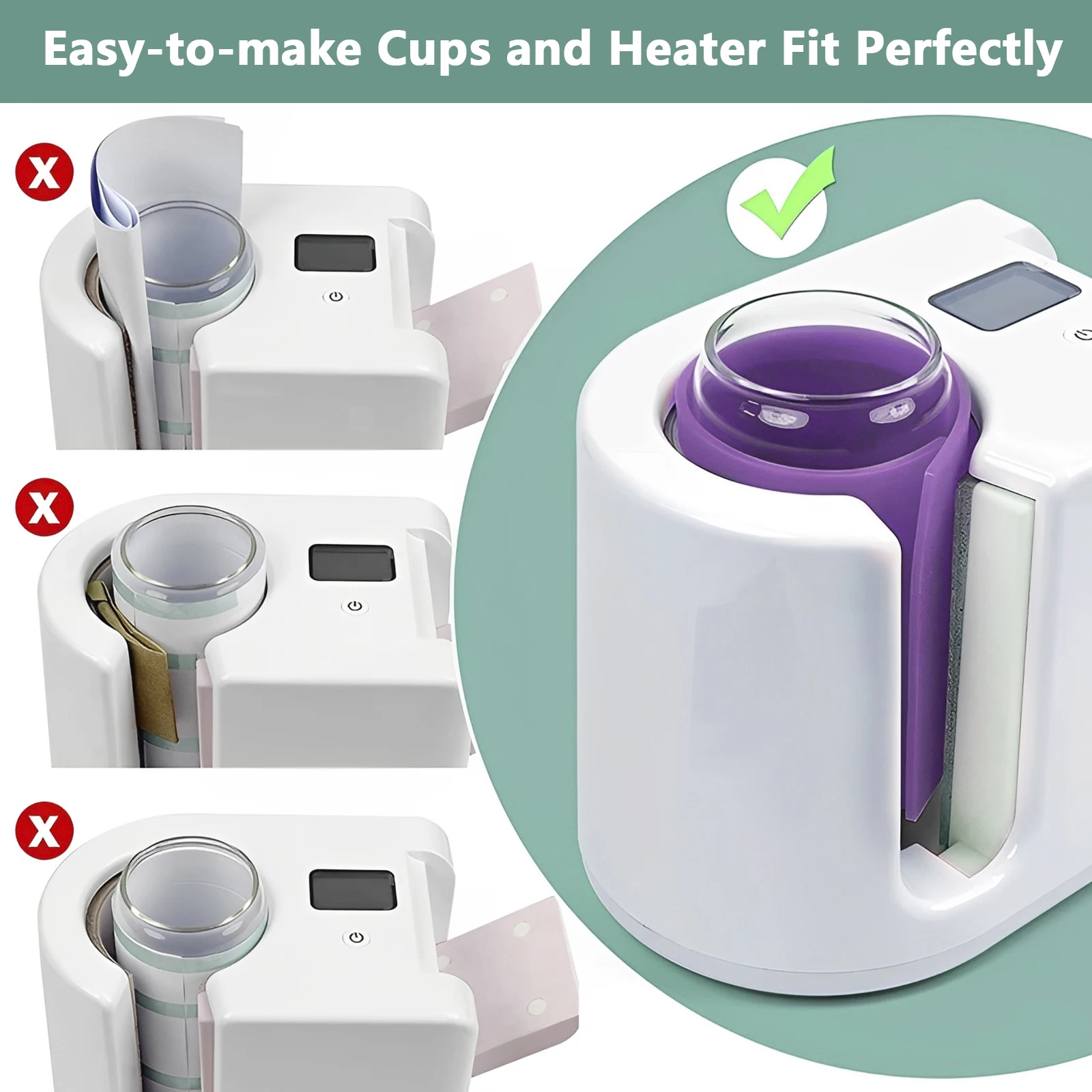 3pcs Sublimation Tumblers Wrap - Sublimation Mug Blank recension och pris