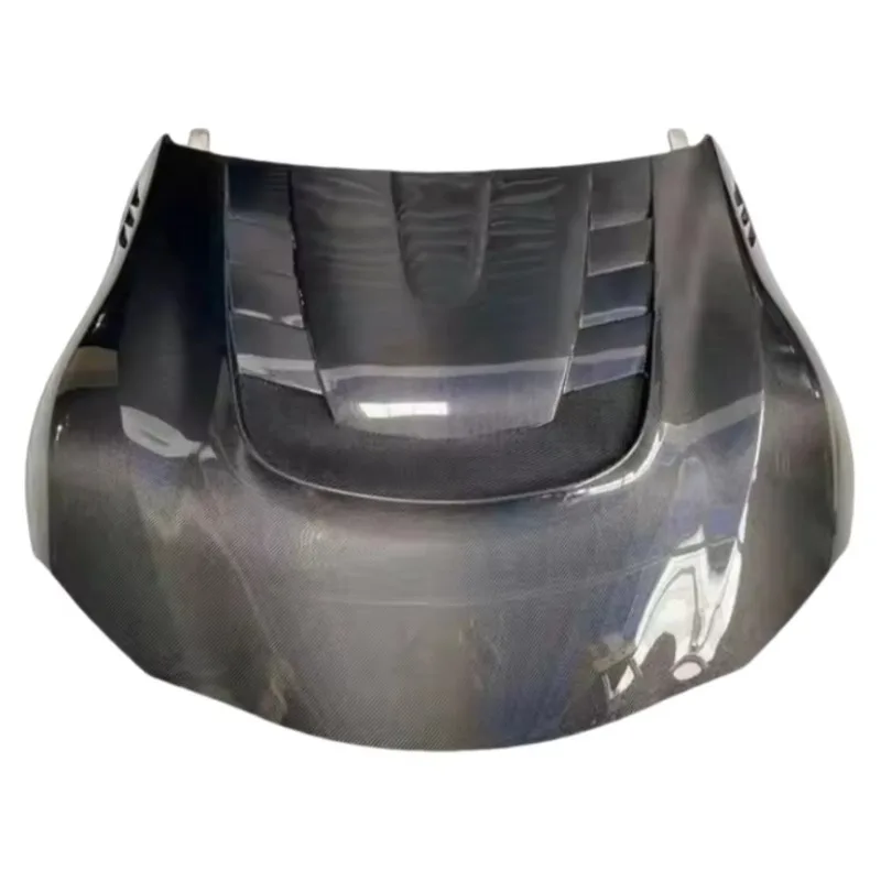 

For TOYOTAS Supra A90 Use High Quality Carbon Fiber Engine Cover Brand New VRS Style Upgrade Body Kits Perfect Fit Engine Hood