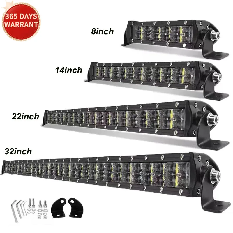 Led Light Bar Combo 2-Rows 8