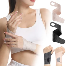 1Pc Tendon Sheath Wrist Brace Flexible Wrist Support For Men And Women Adjustable Sports Lightweight Fits Fitness Sports