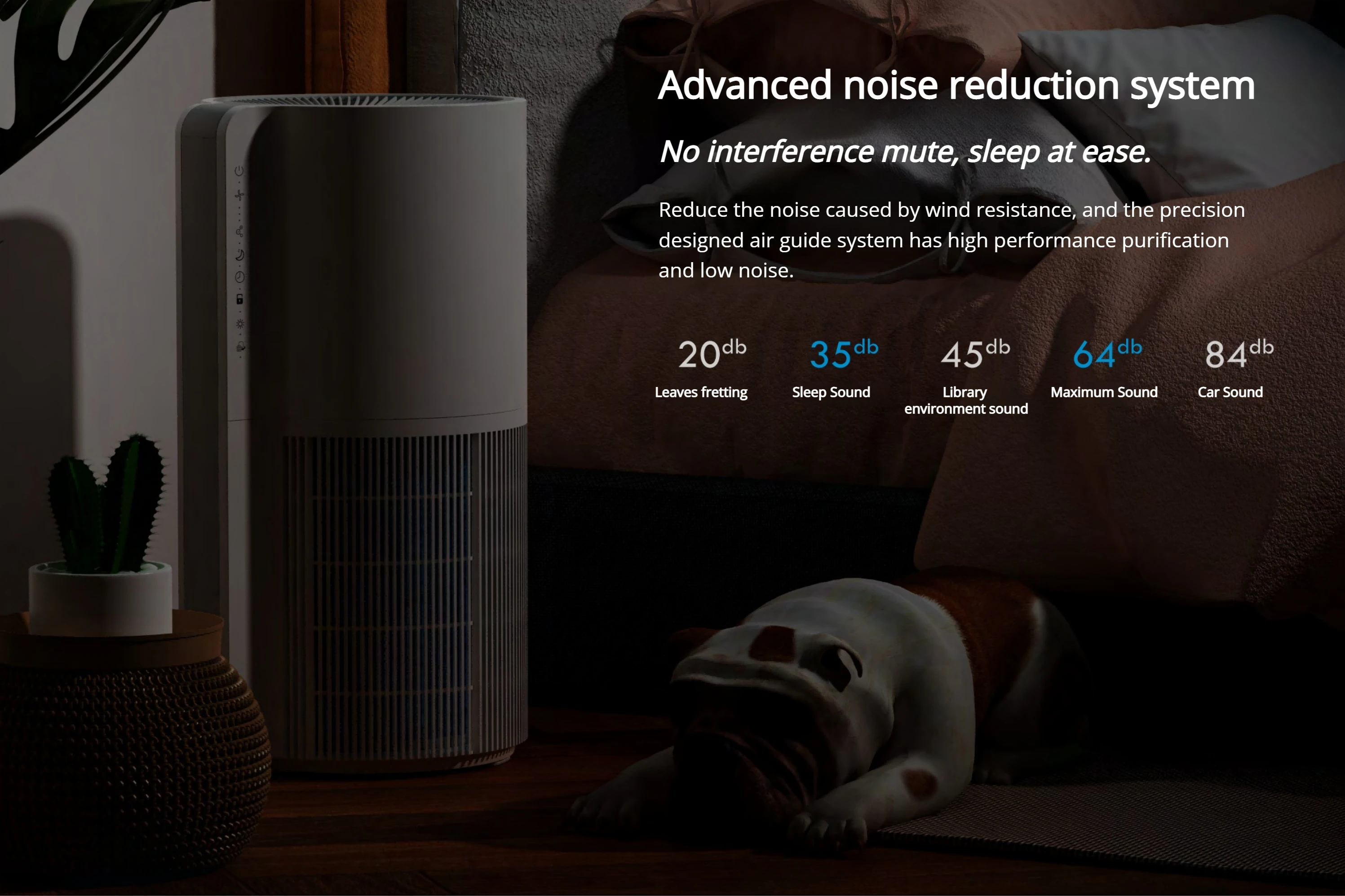 OEM Wholesale Smart Pet Air Purifier Pet Room Hair Cleaning Purifier With Wifi Control Air Cleaner Household Filter