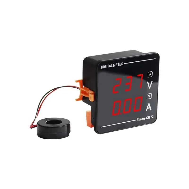 

Dual Display Voltage Ammeter Detector Tester LED Voltmeter Ammeter Tester with Transformer Detector