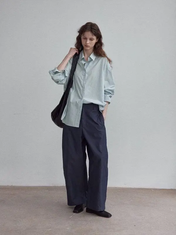 مرحبا سبتمبر الأصلي الخريف جديد حصيرة Sle الرجعية ثنائي اللون سكين سراويل تقليدية M9475 تخفيف خمر ل ث...