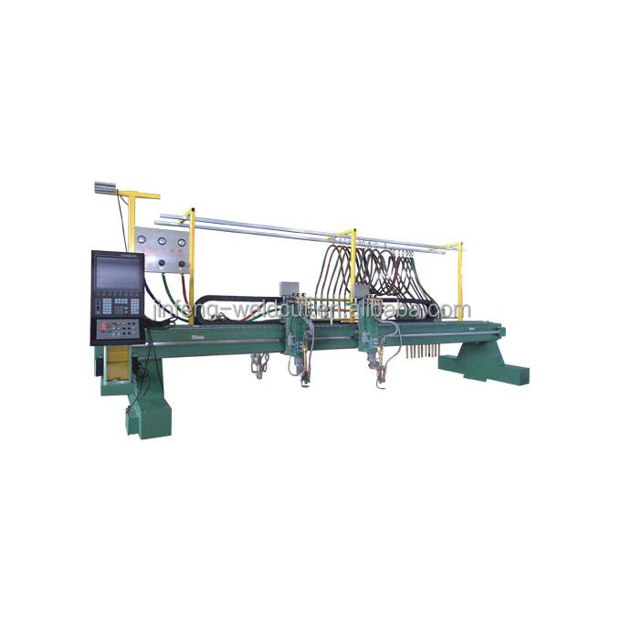 Steel structure cutting machine, good rigidity flame cutting machine, stable moving cnc gas cutting machine