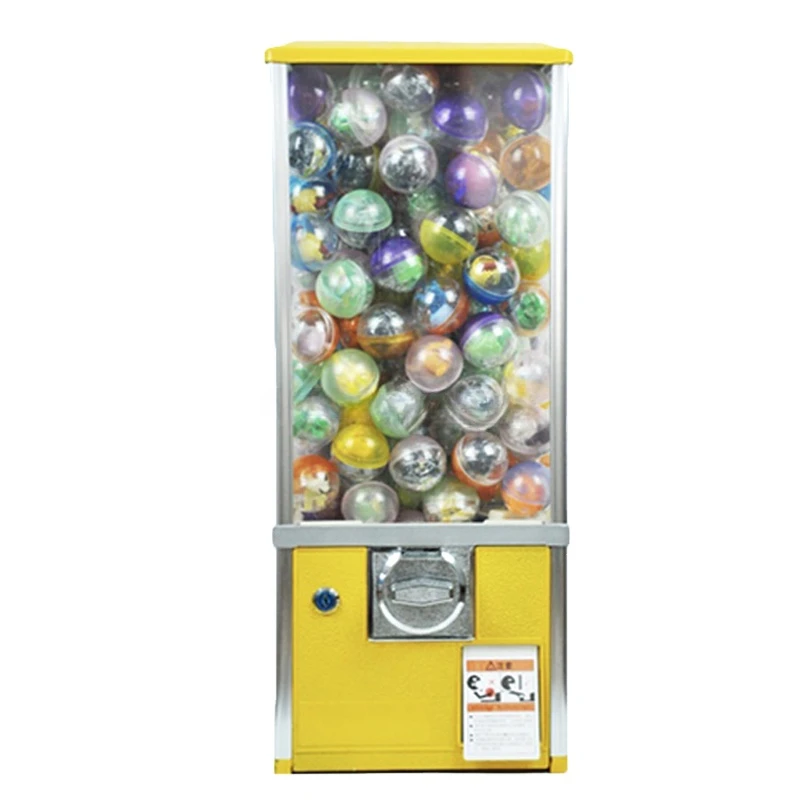 Coin Operated Candy Bouncy Capsule Toys Ball Vending Machine Toys Dispenser