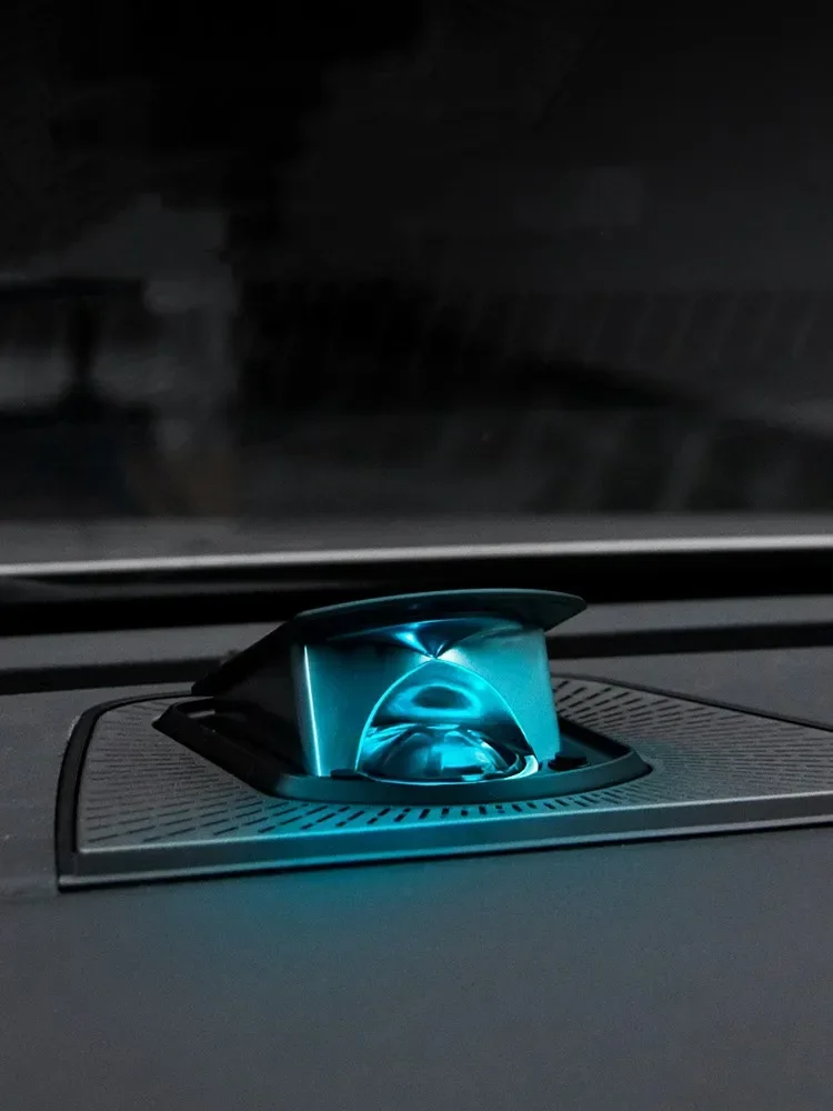 

For Toyota Sienna 2022 2023 Car Speaker Dashboard Electric Lift Tweeter with 128 Color LED Center Lift Speaker for Audio Upgrade