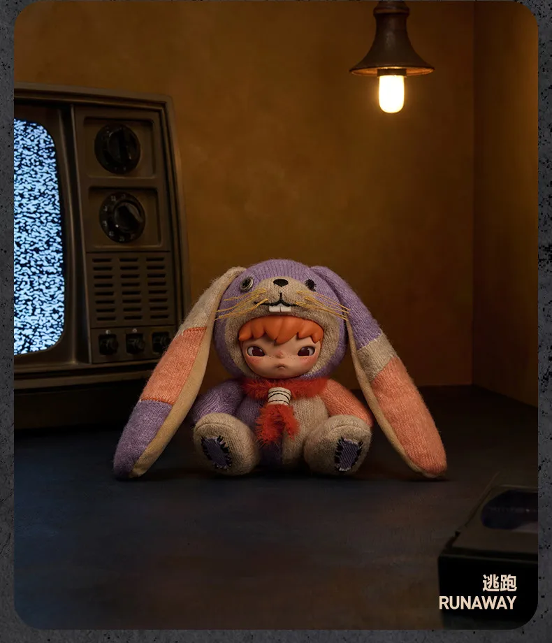 2026 Neue POP MART Hirono After Dark Serie Blindbox Plüschpuppen Anhänger Mystery Sammlerstück Überraschungs-Schreibtischspielzeug Geburtstagsgeschenk – Detail 10