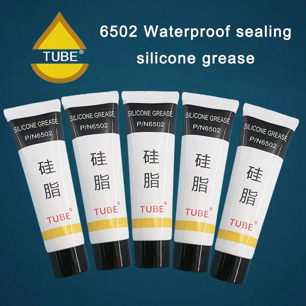 New High-end 50g Silicon Grease Lubricant Super O-lube O Waterproof Sealing Glue Lubrication For Carbon Valve Equipment Maintenc