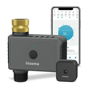 Brass ma Wifi automatic sprinkle timer with brass rotary garden water timer smart watering irrigation system hose controller tools
