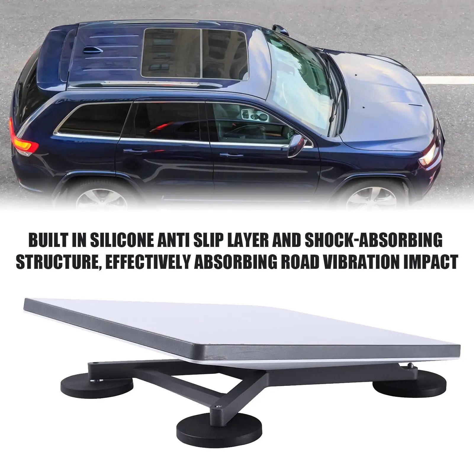 

Car Mount Magnetic Aluminum Alloy Stand Portable Mobile Car Roof Mount for Laptop Phone Dashboard Window Windshield Truck SUV RV