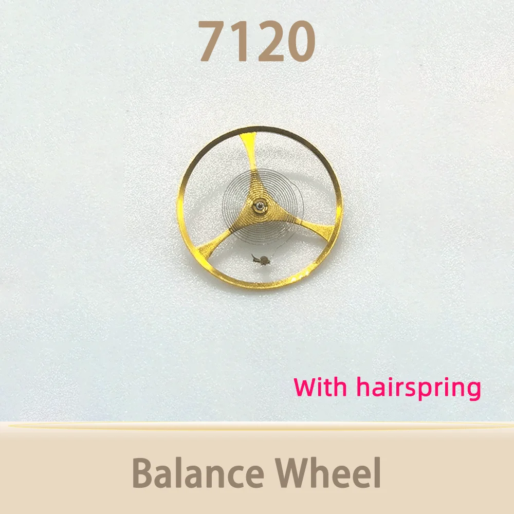 

Watch movement accessories Balance Wheel suitable for 7120 movement accessories repair watch parts watch maintenance