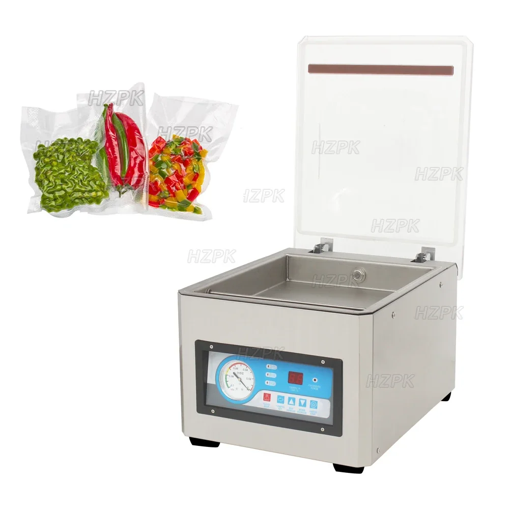 HZPK Vacuum Packing Machine For Rice Meat Packaging Sous Vide Vacuum Sealer