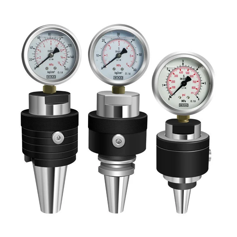BT30 BT40 BT50 CAT40 SK40 SK50 HSK63 Hydraulic Testing Tool Instruments Spindle Tension Meter For Hydraulic Testing