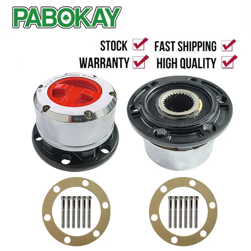

2 Units x Locking Hubs For 1982-2005 Mitsubishi Montero Pajero Triton L200 28 splines B012HP AVM443HP