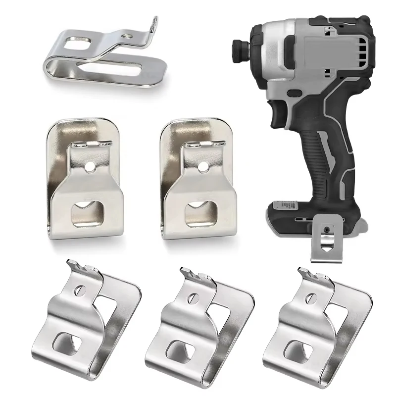 1/2PCS Stainless Steel Belt Clip Hook for Dewalt 20V Drill Driver Power Tools N268241 N169778 N086039 DCD980 DCD985 DCD780