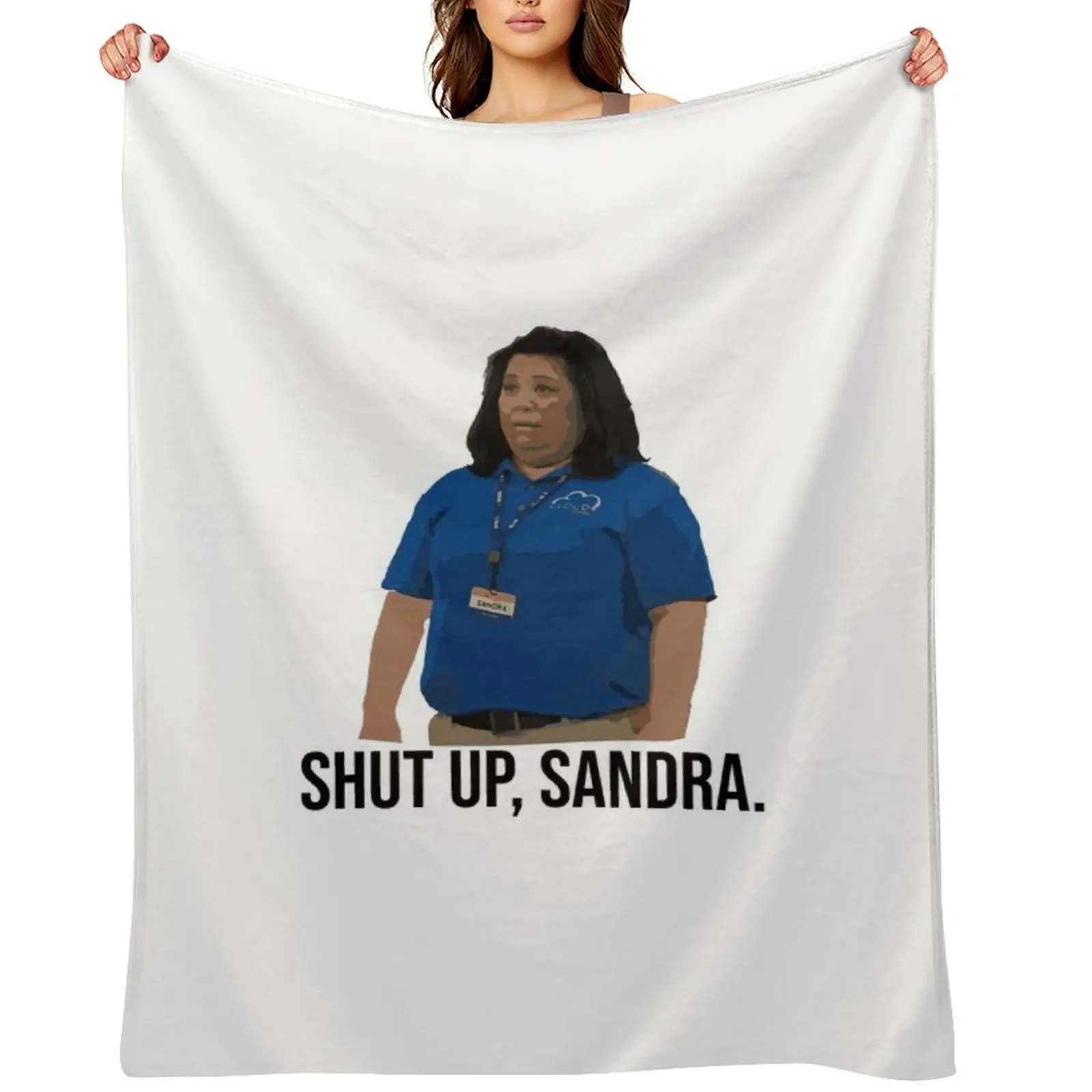 

Shut Up Sandra Throw Blanket Fashion Sofas Sofa Throw Hairys christmas decoration Blankets