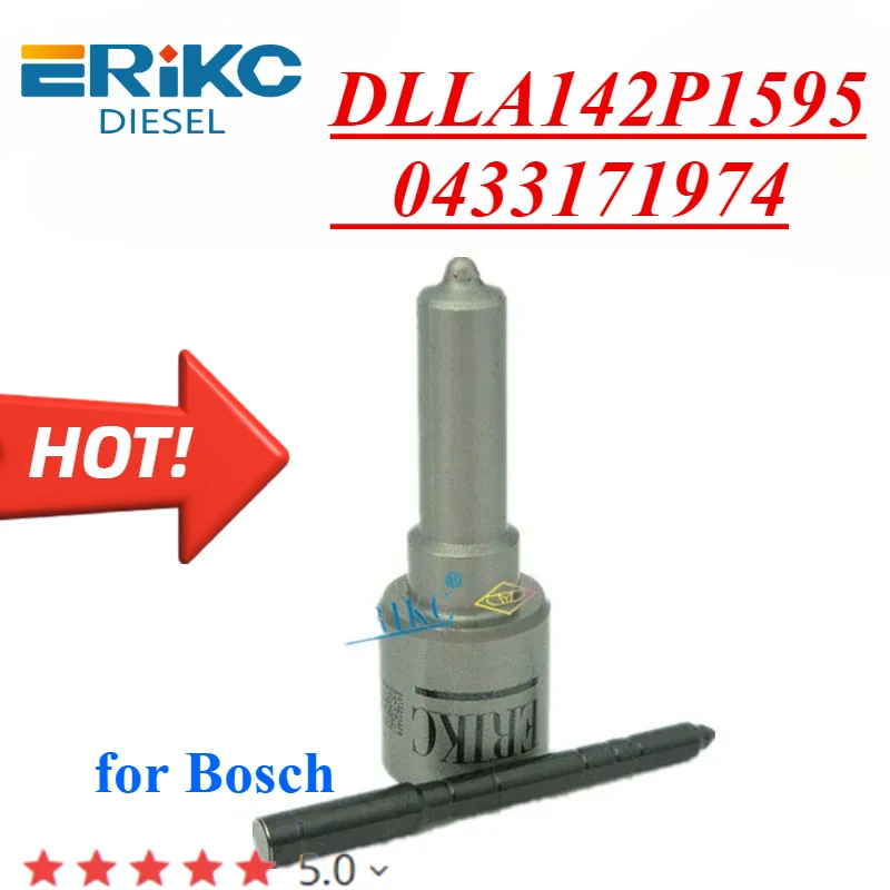 0445110273 0445110435 Common Rail Injector Nozzle DLLA142P1595 0433171974 For Auto FIAT IVECO 504386427 0986435165