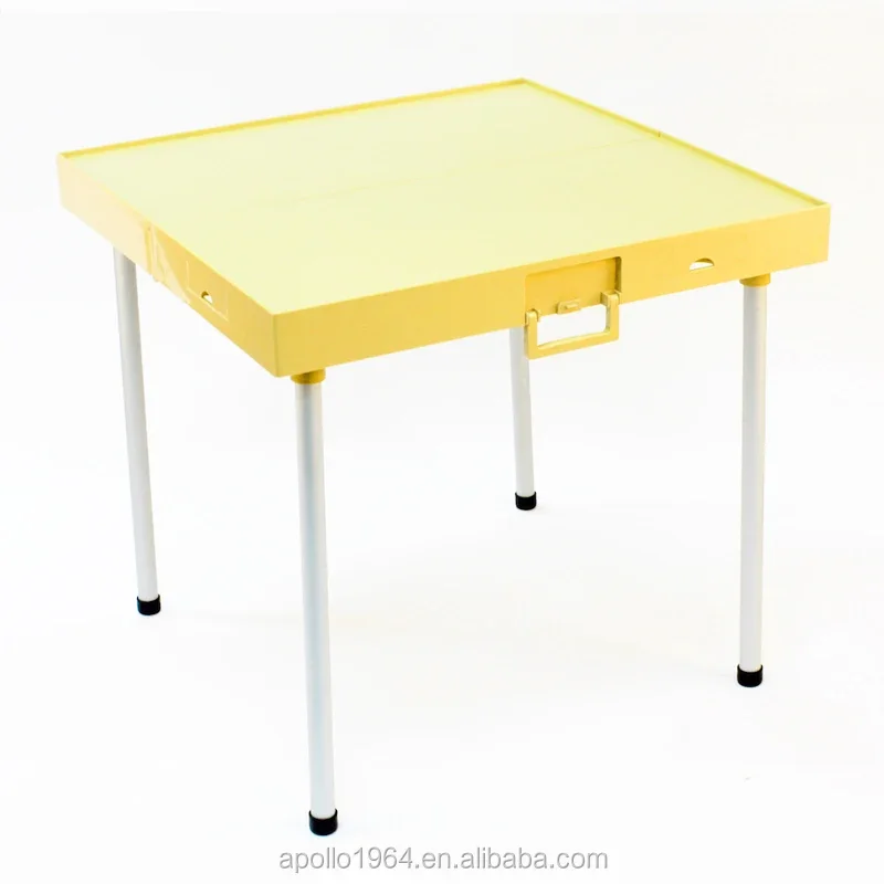 

Apollo Folding plastic Table for Chinese Mahjong Outdoor/indoor easy storage and assembly dining picnic multifunction