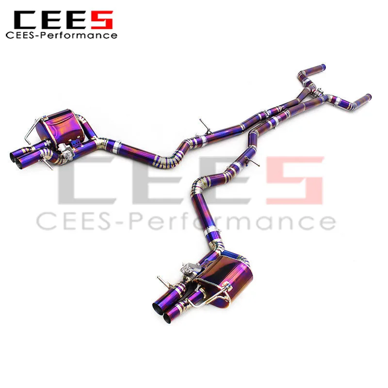 

CEES Tuning Catback Exhaust for Mercedes-Benz E63/E63S AMG W213 4.0TT 2016-2023 Exhaust Pipe With OEM Valve System