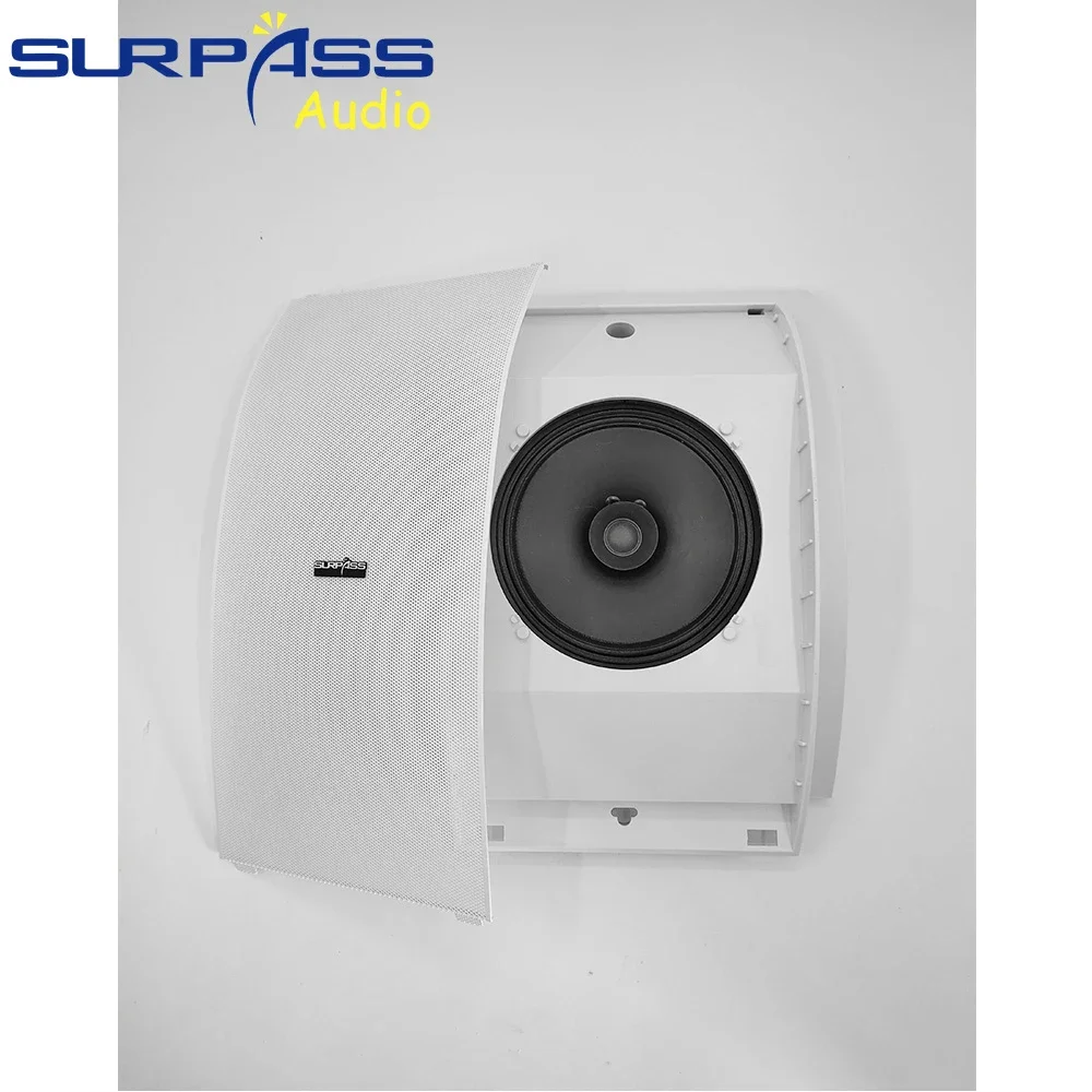 Passive Stereo Sound Speaker PA System High-fidelity Fever Stereo Home Audio Background Music Full Range Wall Mounting Speakers