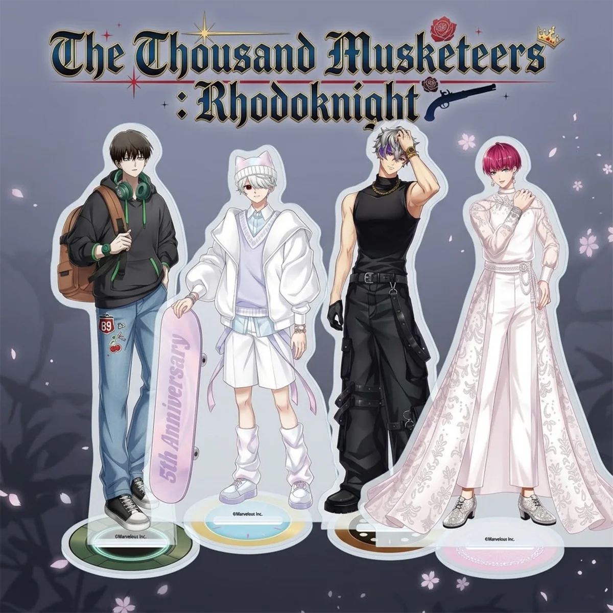 Anime Senjyushi R Marks 15Cm Character Acrylic Standee Set, Holiday Present, Anime Tabletop Display Ornament Keychain