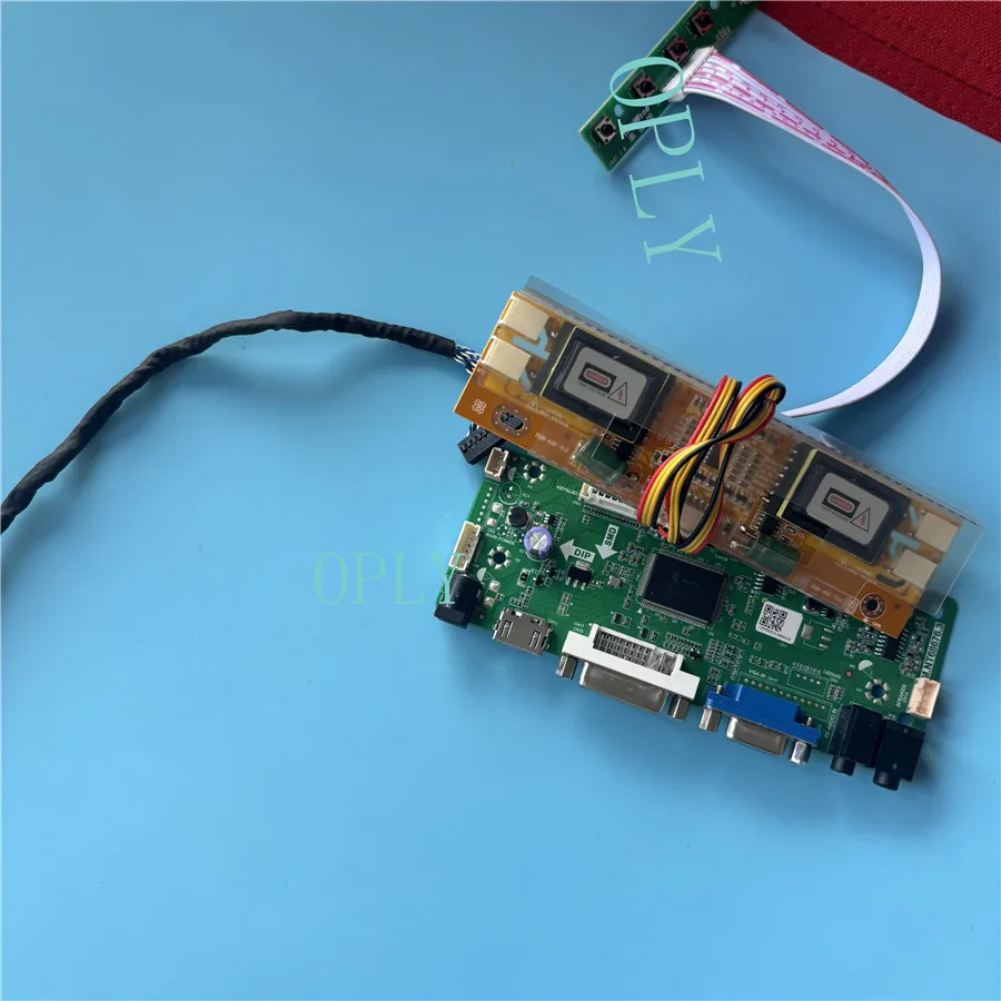 Controller board Panel kit for LTM170EU-L01/L05/L04/L03/L02 VGA DVI M.NT68676 Driver LVDS 4 lamps 1280X1024 30pin 17inch display