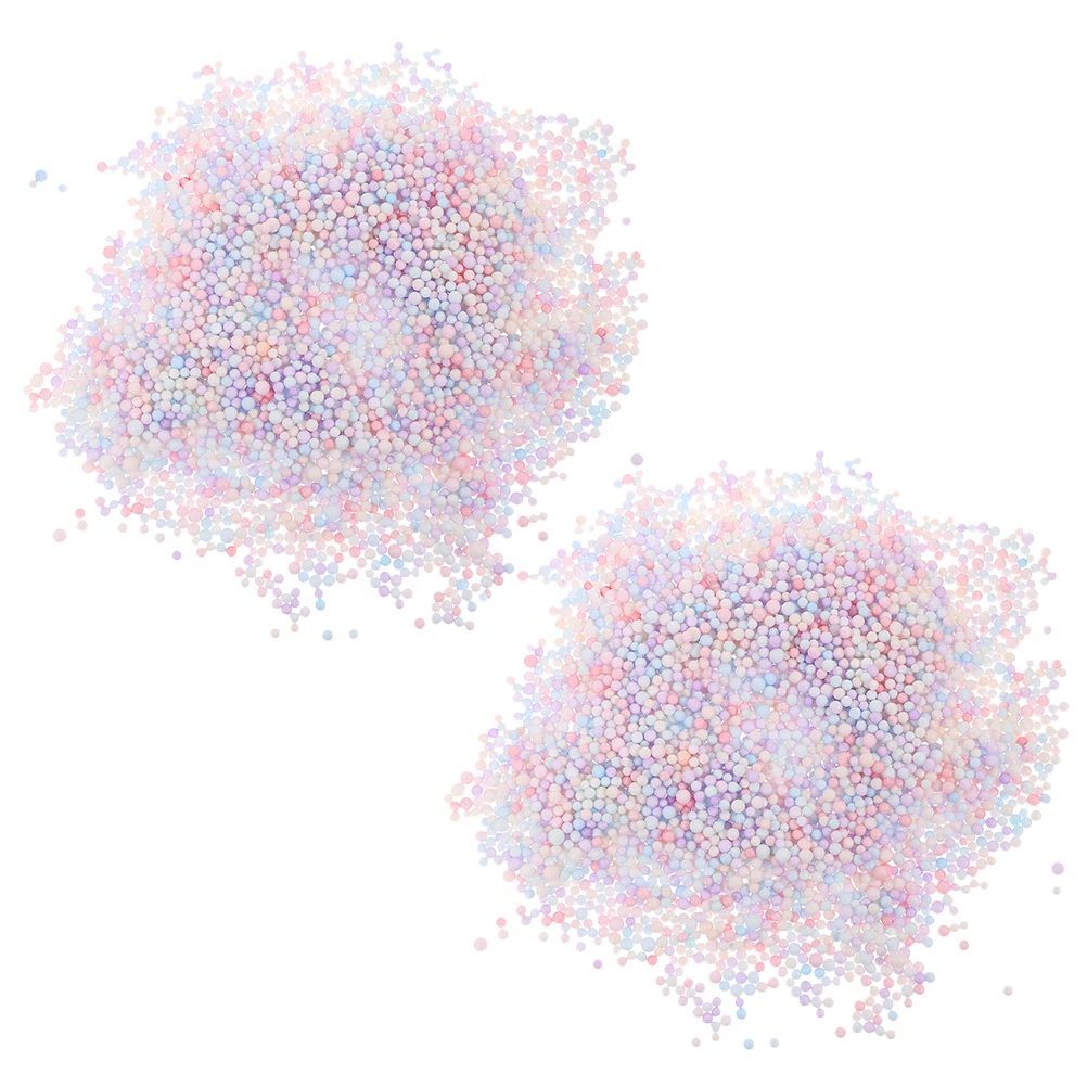 

2Packs Foam Balls Gift Box Filler Foam Beads Lightweight for Packaging Basket Stuffing Birthday Wedding Christmas