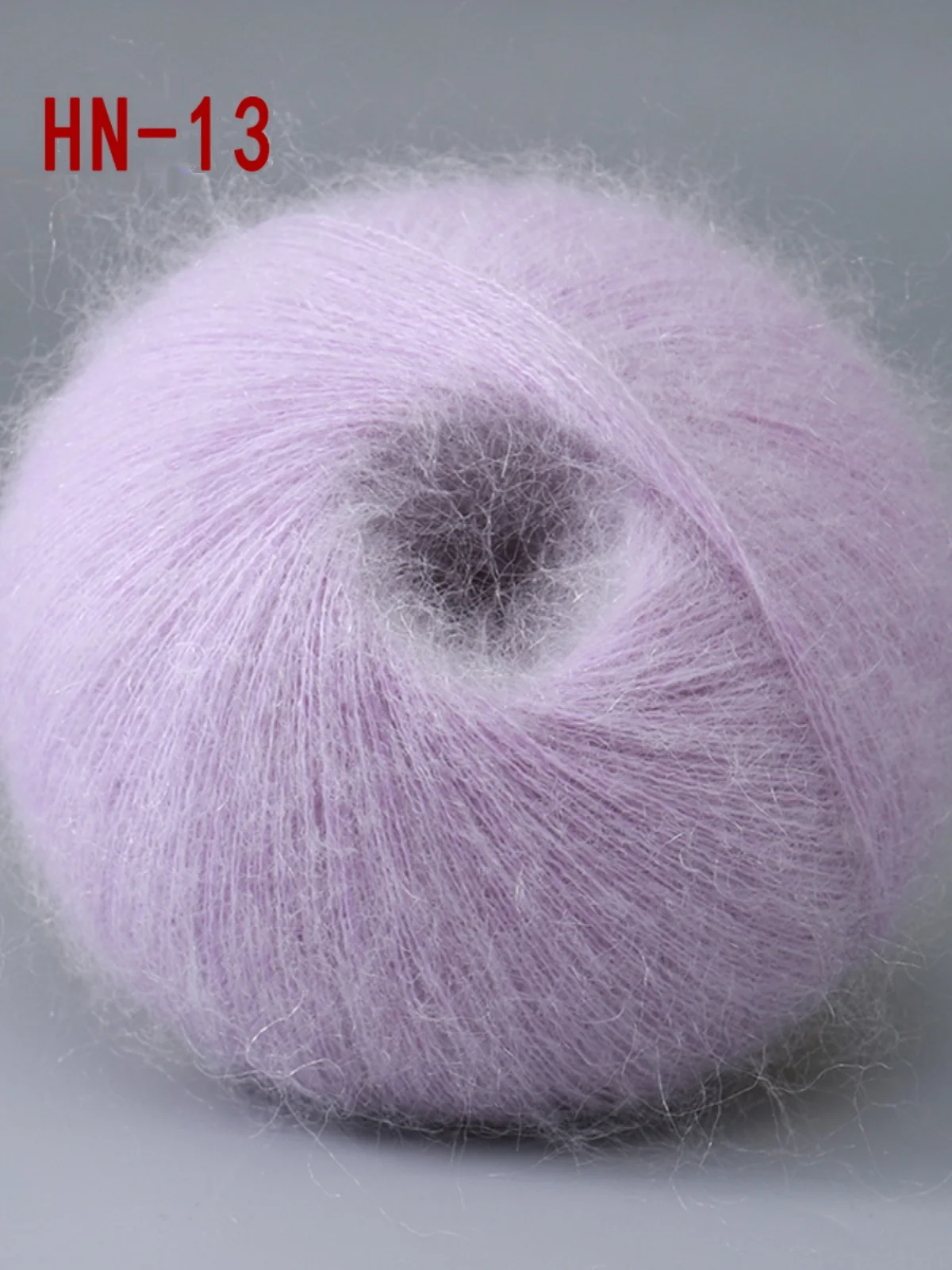 

High-end mulberry silk pony sea fine thread scarf shawl cashmere thread Shangpin imported hand-woven mohair thread