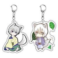 Classic Anime Kamisama Love Tomoe Keychain Cartoon Figures Pendant Acrylic Car Key Chain Gift for Friends Fans Bag Accessories