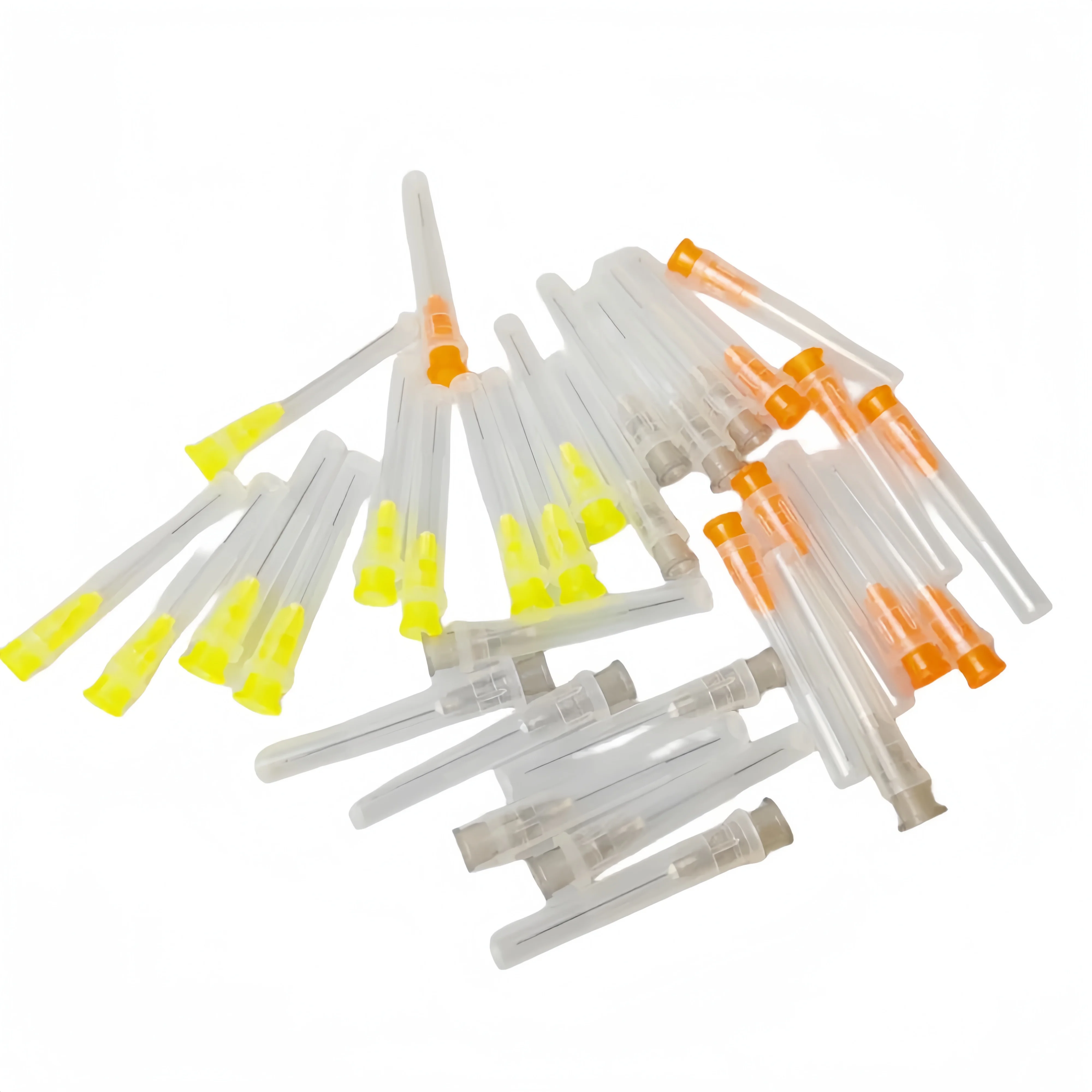 JUMTOP 100 قطعة من إبر الري الإندو، أطراف ثقب جانبي مغلق لغسل وتطهير قناة الجذر، 25 جرام/27 جرام/30 جرام حقنة طب الأسنان T #5