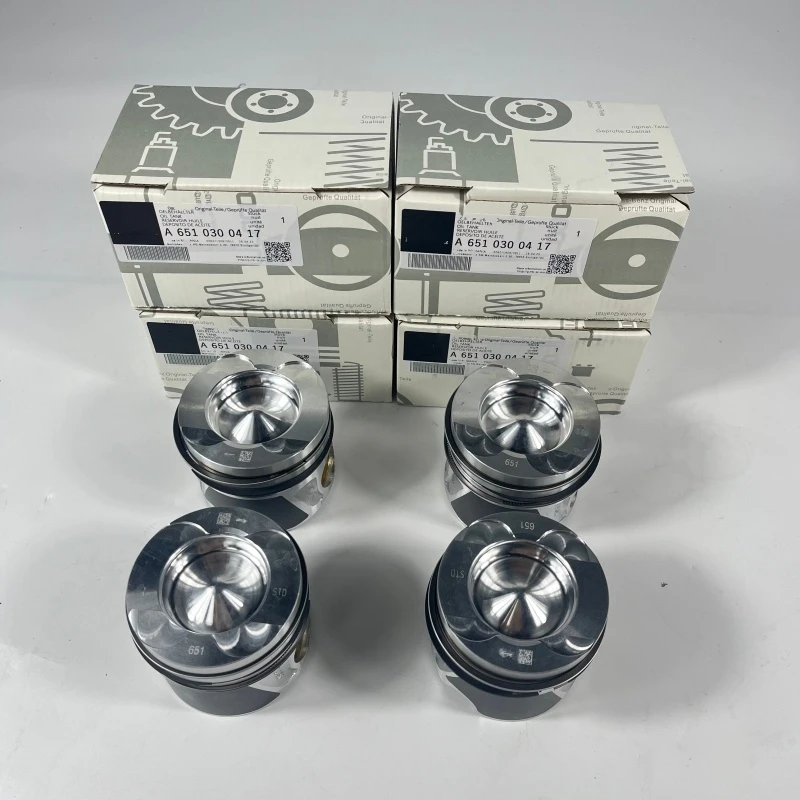 1X new genuine Pistons OM651 A6510301117 For Mercedes-Benz A/B/C/E-CLASS GLK/GLA/CLA-CLASS SPRINTER VIANO VITOV-CLASS