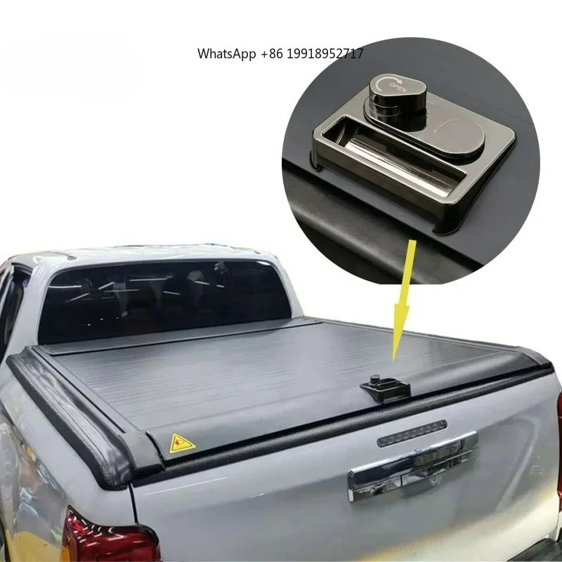 Factory Hot Selling ST Wholesale Price Truck Hard Cover Retractle Tonneau Cover With Password Lock For Triton L200  W