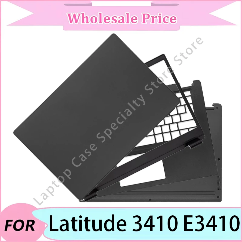 

NEW For Latitude 3410 E3410 Case/Laptop replacement parts/Laptop LCD Back Cover/Front Bezel/Upper Palmrest/Bottom Case/Hinge