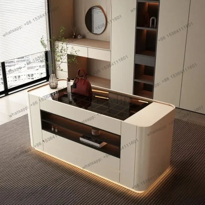 FG Multipurpose Large Living Room Cabinets Floor Shelf Modern Showcase Cabinet Luxury Cube Meuble De Rangements Home Furniture