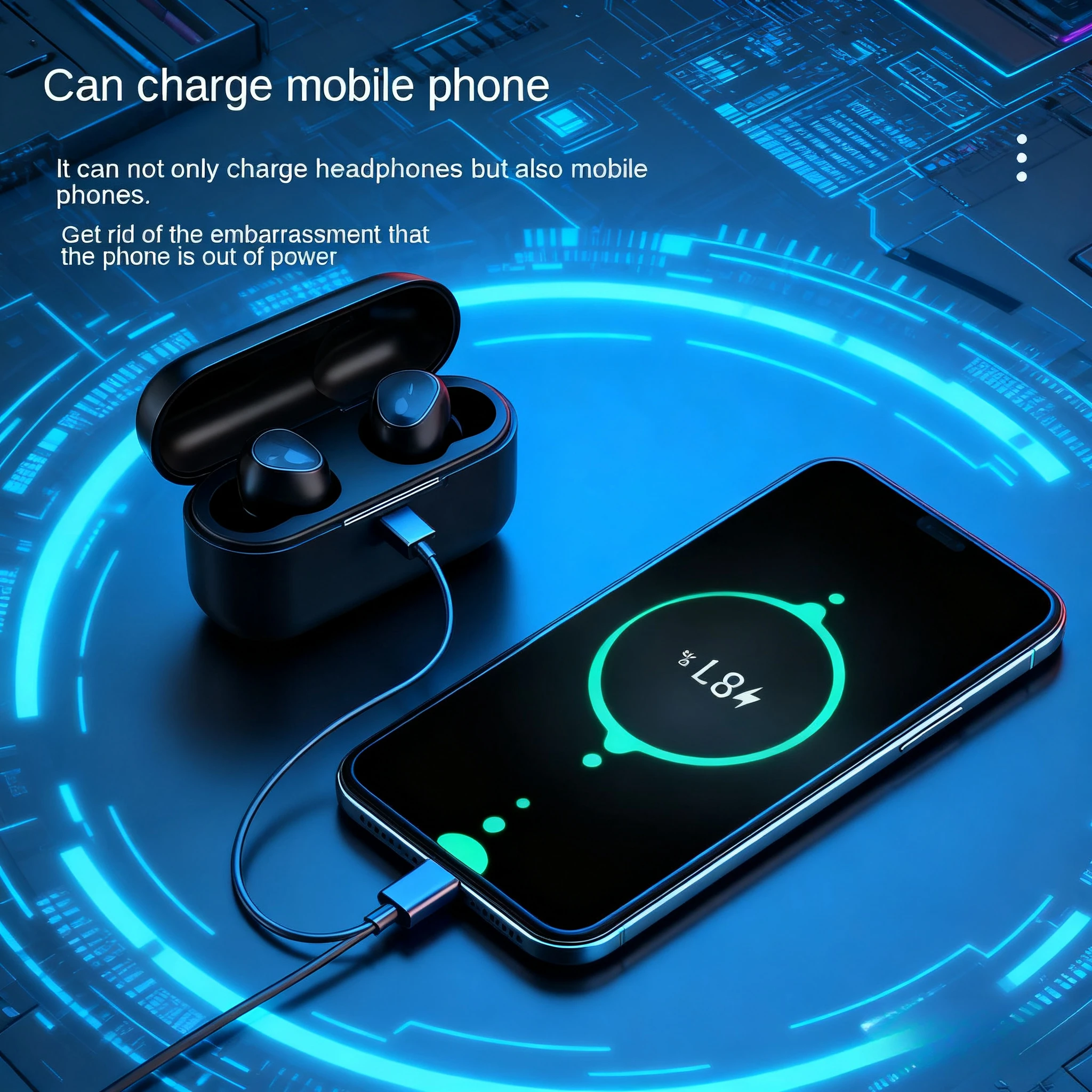

Earbuds TWS Earphone Intelligente Touch Control Wireless Bluetooth-compatible Headphones Waterproof LED Display With Mic