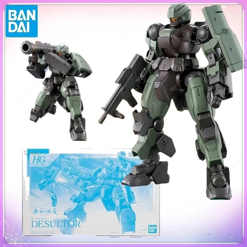

В наличии: Оригинальный сборный набор Bandai HG MD-0021 Desultor Gundam The Witch From Mercury, аниме-фигурка, робот, подарок, игрушка для сборки