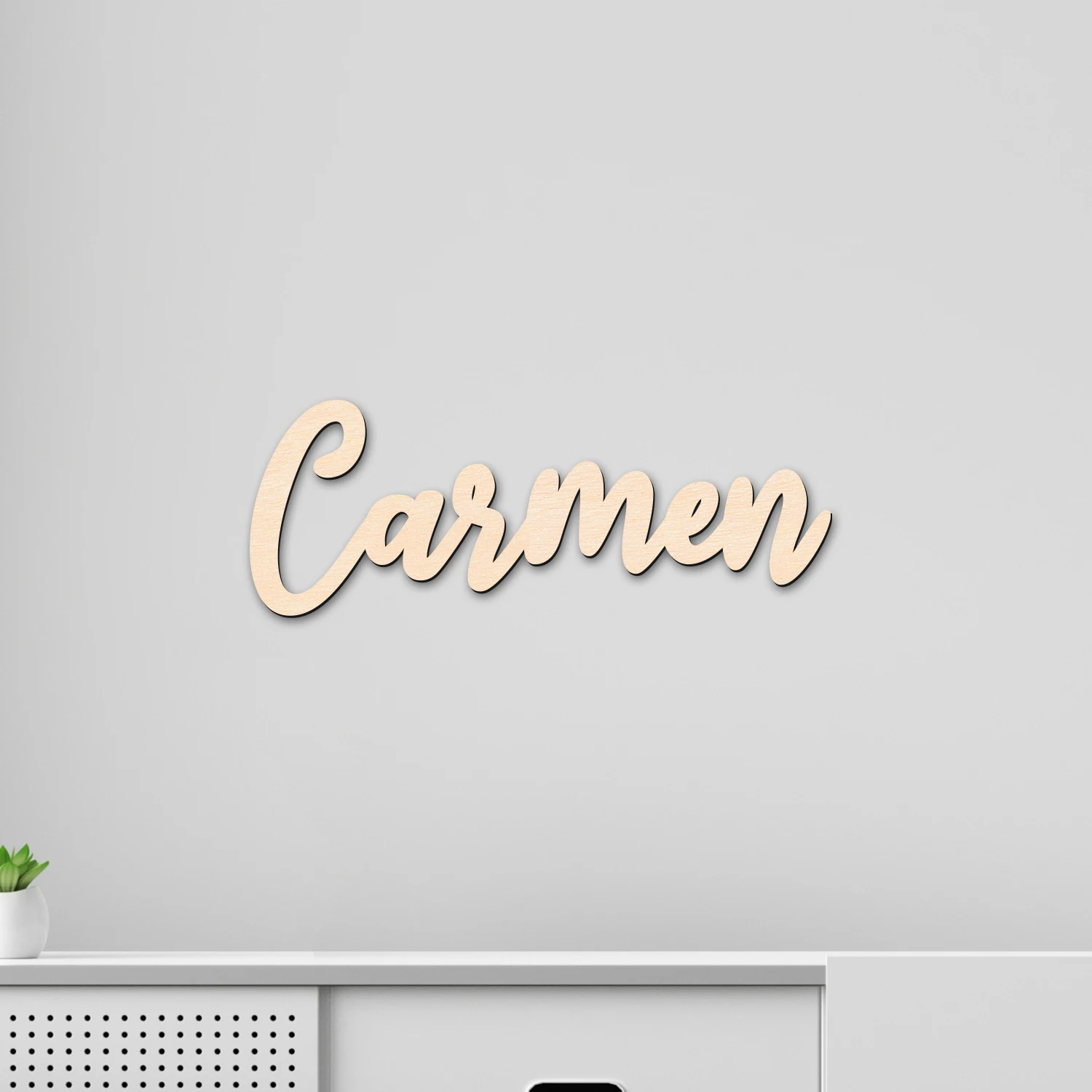 1pc Custom Wooden Name Sign,Customized Name,Baby Crib Label,Colorful Graffiti,Wall Art Decor Wall Stickers,