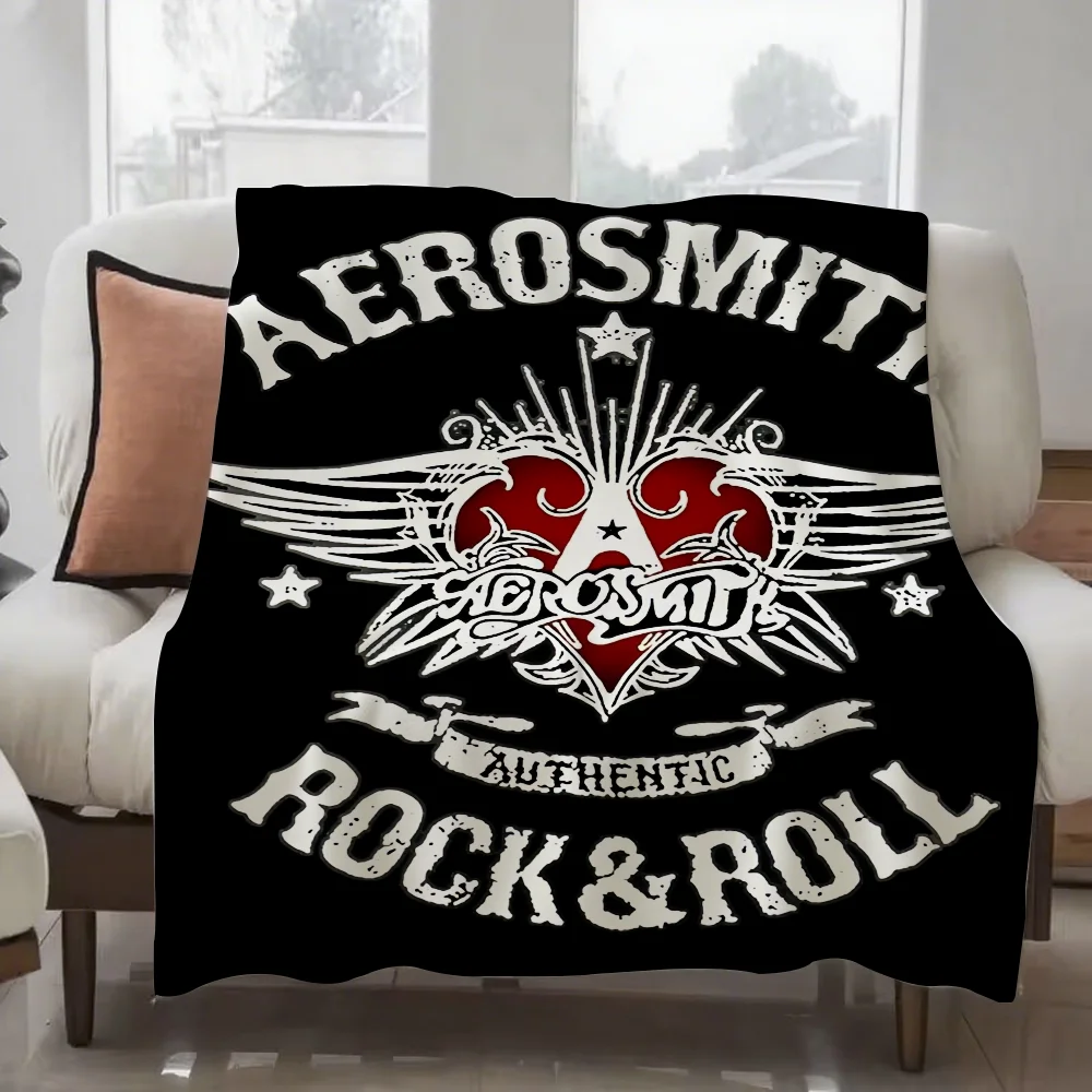 

Rock Band A-Aerosmith Blanket Design Lightweight For Dorms, Naps, Living Room, Office,Sofa,All-Season
